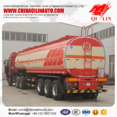 Fuel transport tanker trailer