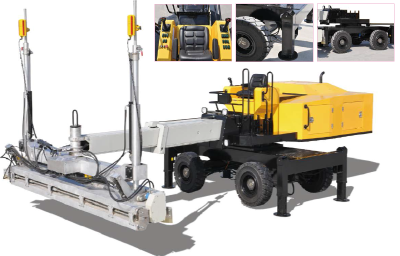 Boom Type Concrete Laser Screed RWJP31