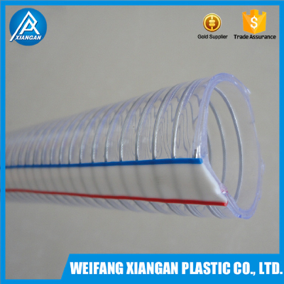 25mm pvc spiral steel wire reinforced hose