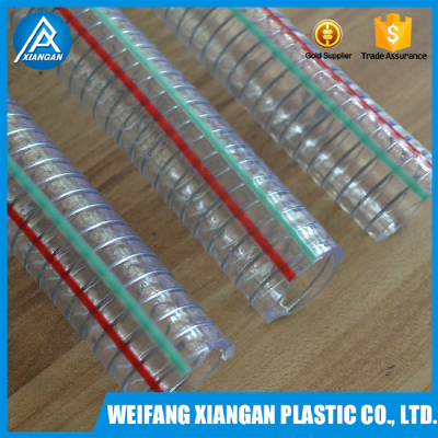 38mm pvc spiral steel wire reinforced hose