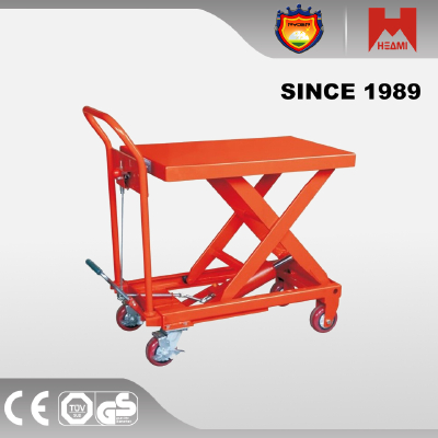 300/500kg Hydraulic hand scissor lift table/platform