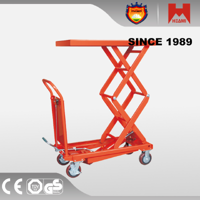 High Quality Double Scissor Manual Lift Platform Lift Table/HydraulicScissor Lift Table