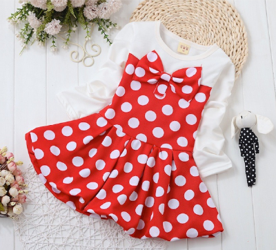 2016 new model girl dress 2016 korean version children girl dresses