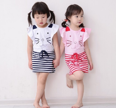 2016 new model girl dress 2016 korean version children girl dresses