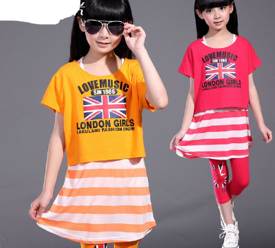 2016 new model girl dress 2016 korean version children girl dresses