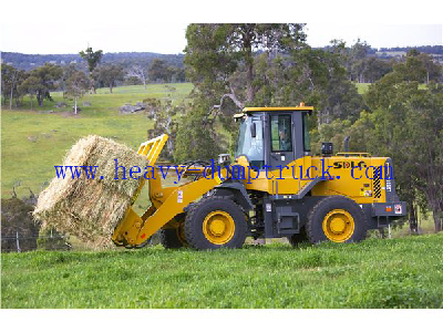SDLG wheel loader LG948 with Deutz engine and ZF transmission and pilot control