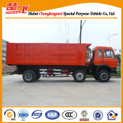 Dongfeng 3 axles 6X2 tipper 10--12m3 dump truck