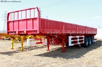 CIMC BPW Axle Dropside Flatbed Semi Trailer