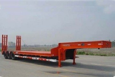  CIMC china best brand chengda trailer three axles flatbed container truck