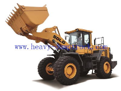 Wheel loader SDLG LG978 big loading with 3.5 cbm rock bucket for mining site