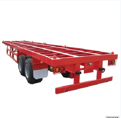 40ft Flatbed Trailer with Two Axles (for Wood Floor)
