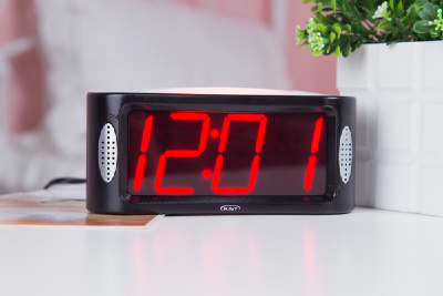 Large LED alarm clock
