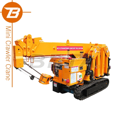 New Crawler Portable Mini Crane with Max.Lifting Height of 9.5m