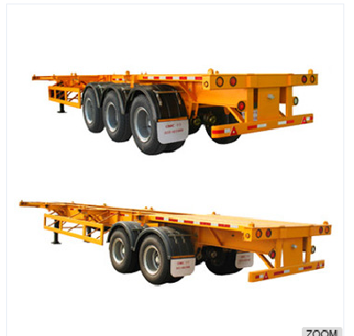  CIMC 40ft skeleton semi trailer