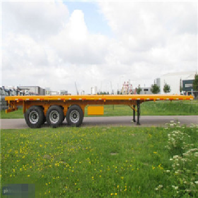 CIMC 40' Single tyre Flatbed trailer with three axles