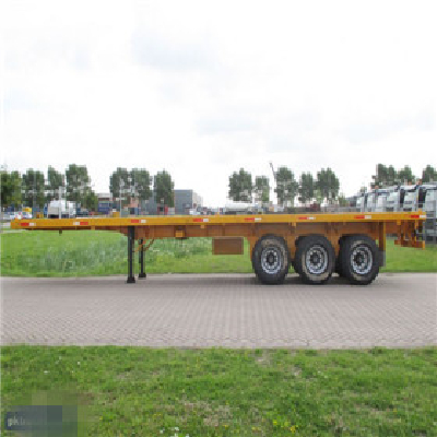 QINGDAO CIMC TRAILER /13m flatbed semitrailers with 3 axles