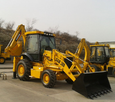 3CX SAM388 Backhoe Loader with Cummins Engine