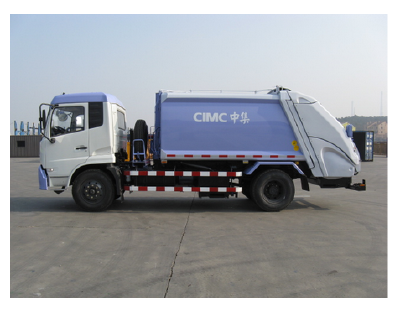 CIMC 8 CBM garbage compaction truck