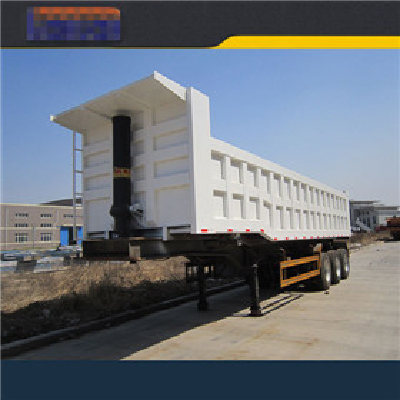 Qingdao CIMC 40ft three axle dump semi trailer