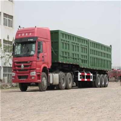 Qingdao CIMC Dump trailer with tri-axle