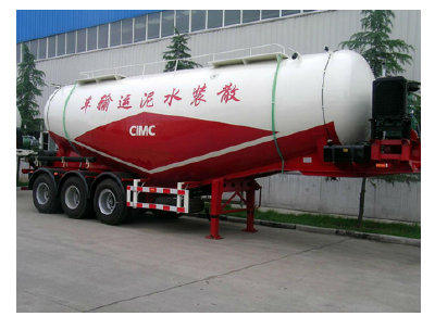 Qingdao CIMC bulk cement tank trailer