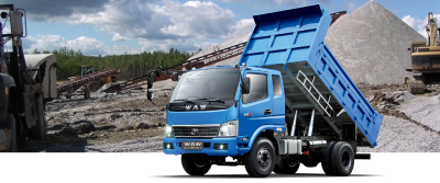 3ton cubic 4*2 dump truck