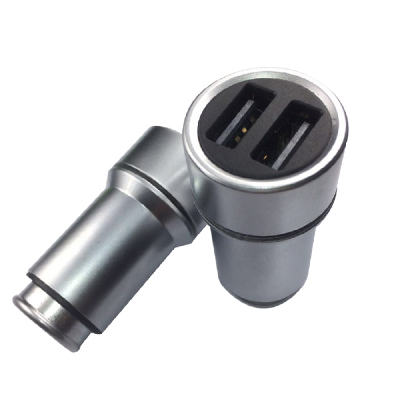 Car charger iphone USB -A*2 total 3.6A(max) 5V