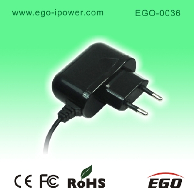 EU plug mobile phone charger with CE