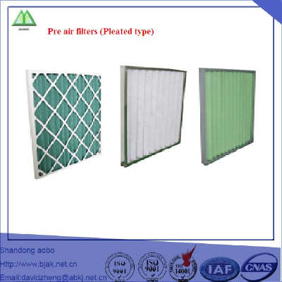 Pre air filters (Pleated type)