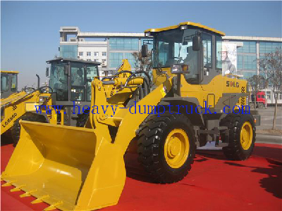 SDLG LG938L wheel loader with ZF transmission and dual brake system