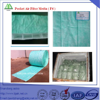 Pocket Air Filter Media ( F6 )