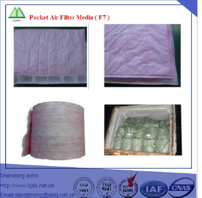 Pocket Air Filter Media ( F7 )