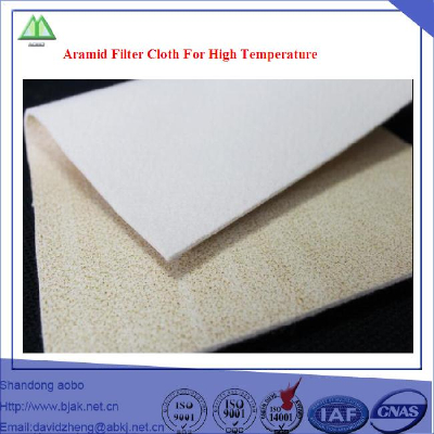 Aramid Filter Cloth For High Temperature with coating