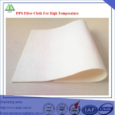 PPS Filter Cloth For High Temperature with coating