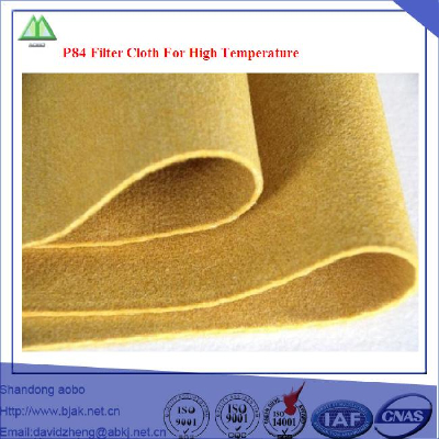 P84 Filter Cloth For High Temperature with coating