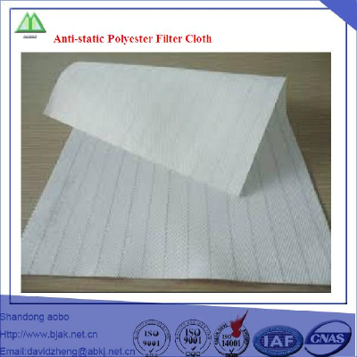 Anti-static Polyester Filter Cloth with coating