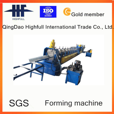 Galvanized Steel Stainless Gutter Roll Forming Machine