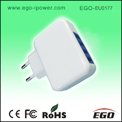 3100mA 4 port usb charger
