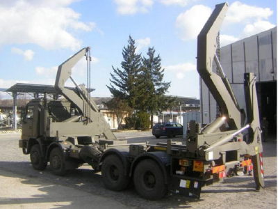 sinotruck SIDElOADER 8x4 truck