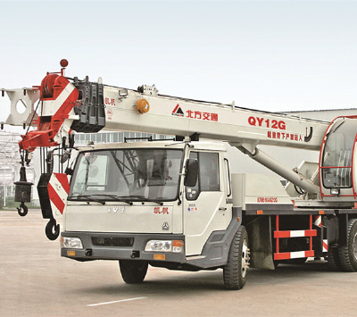China new brand KaiFan Brand 12T QY12G Mobile Truck Crane for sale