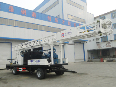 BZCT300SZ trailer mounted drilling rig