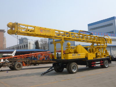 BZCT400SZ trailer mounted drilling rig