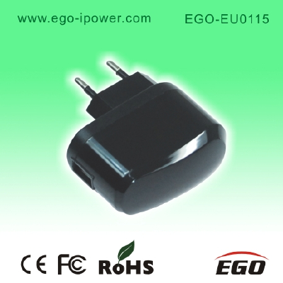 Mobile phone travel usb charger adapter
