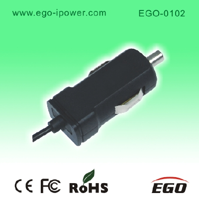 Cell phone 1000mA mini car charger