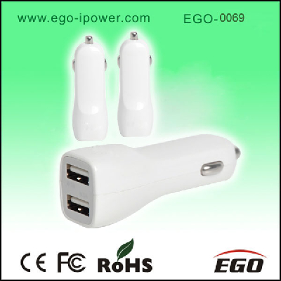 2100mA mini usb car charger