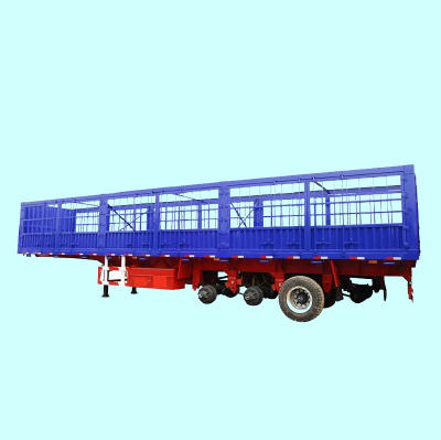 LUCHI Tri-axle Light Stake Semi Trailer