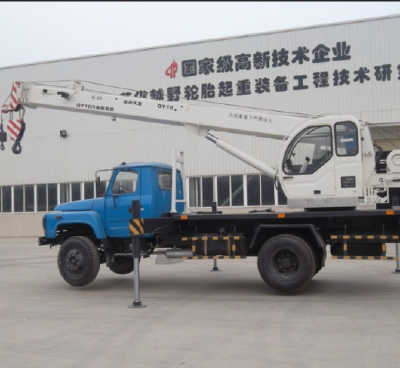 8T truck crane/Small truck crane/ 8 ton crane QY8A