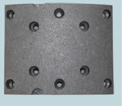 non asbestos material brake lining for truck / trailer / bus