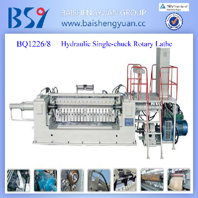 Hydraulic single spindle rotary peeling machine