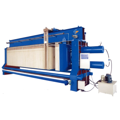 Fully automatic filter press